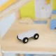 Casa de papusi din lemm Viga Toys – 3 etaje, 22 accesorii & 4 figurine foto