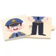 Joc logic de puzzle Viga Toys Profesiile, 24 piese foto