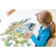 Puzzle din lemn Viga Toys Gradina zoologica, 48 elem. foto