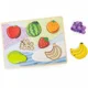 Puzzle tactil Viga Toys Fructe, 7 piese foto