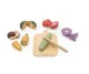 Set din lemn Viga Toys Legume de taiat foto