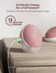Pompa de san electrica hands-free Momcozy M9 Red foto
