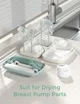 Set pentru curatarea biberoanelor 7 in 1 Momcozy Green foto