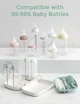 Set pentru curatarea biberoanelor 7 in 1 Momcozy Green foto