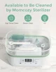 Set pentru curatarea biberoanelor 7 in 1 Momcozy Green foto
