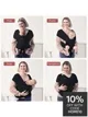 Sling Momcozy Wrap Black foto
