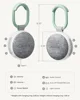 Портативное устройство с ночником и 20 успокаивающими звуками Momcozy foto