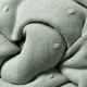 Patura din bumbac cu captuseala de flanel BabyOno Beige foto
