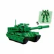 Set de constructie Sluban Tanc militar 2 in 1, 247 piese foto