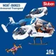 Set de constructie Sluban Elicopter blindat, 161 piese foto