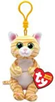 Breloc TY Beanie babies Pisica Mango, 12 cm foto