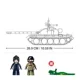 Set de constructie Sluban Tanc T-54S, scara 1:35, 604 piese foto