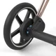 Cadru pentru carucior Cybex e-Priam RBA Chrome Black Chrome foto