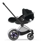 Cadru pentru carucior Cybex e-Priam RBA Chrome Black Chrome foto