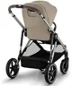 Двойная коляска Cybex Gazelle S TPE BP Almond Beige foto