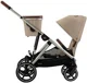 Двойная коляска Cybex Gazelle S TPE BP Almond Beige foto