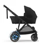 Двойная коляска Cybex e-Gazelle S BLK BP Moon Black foto