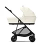 Люлька для коляски Cybex Melio Canvas White foto