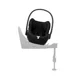 Автолюлька Cybex Cloud T i-Size Sepia Black, 45-87 см foto