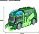 Camion de gunoi HTI Teamsterz, cu lumina si sunete foto