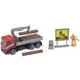 Camion  HTI Teamsterz City Loader cu remorca si brat telescopic pentru incarcare, in as. foto