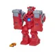 Set de joaca HTI Teamsterz Robot Rinocer cu pista, lumina, sunet si masina metalica foto
