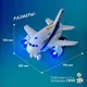 Avion cu frictiune Wenyi cu lumini si sunete, 1:200 foto
