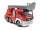 Camion de pompieri Wenyi cu inertie (lumina / sunet) foto