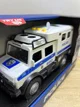 Jeep de politie cu inertie Wenyi cu lumini, sunete si usi mobile, 1:16 foto