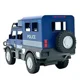 Jeep de politie cu inertie Wenyi cu lumini, sunete si usi mobile, 1:16 foto