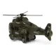 Военный вертолет Wenyi со светом, звуком и инерционным механизмом, 1:16 foto