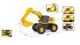 Excavator cu frictiune Wenyi cu lumini si sunete, 1:32 foto
