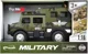 Masina militara blindata cu inertie Wenyi Camuflaj verde cu lumini si sunete, 1:16 foto