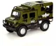 Masina militara blindata cu inertie Wenyi Camuflaj verde cu lumini si sunete, 1:16 foto