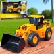 Buldozer cu frictiune Wenyi cu lumini si sunete, 1:20 foto