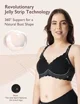 Бюстгальтер для кормления Momcozy Floral Black, размер XXL foto