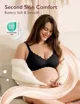 Бюстгальтер для кормления Momcozy Floral Black, размер XXL foto
