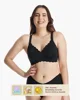 Бюстгальтер для кормления Momcozy Floral Black, размер XXL foto