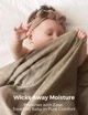 Муслиновые пелёнки Momcozy Swaddle Wrap, 120x120 см, 4 шт. foto