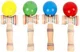 Joc de indemanare Kendama, 19.5x6x7 cm, 4 culori foto