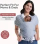 Sling Momcozy Wrap Grey foto