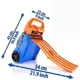 Container portabil Hot Wheels cu 4 piste paralele foto