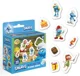 Магнитная игра Dodo Дом мечты: Вилла, серия Смурфики 20 эл. foto