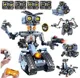 Set de constructie 5 in 1 Mechanical Master Robot-transformer foto