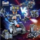 Set de constructie 5 in 1 Mechanical Master Robot-transformer foto