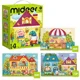 Puzzle 3 in 1 Mideer Oraselul de basm, nivelul 4 foto