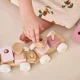 Trenulet din lemn Viga Toys PolarB Vulpita foto
