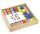 Constructor educativ din lemn Viga Toys Construieste Turnul, 46 el. foto