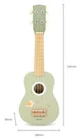 Chitara-ukulele din lemn Viga Toys PolarB Pasarica foto