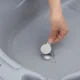 Ванночка со сливом BabyJem Soft Grey foto